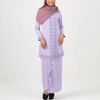 Kurung Kebaya Tulip skirt cutting with ruffle Beading Design