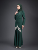 SIPO 2024 EID Custom Malaysia Baju Kurung Wholesale Drapping Dress Muslim Women Kurung Modern with Embroidert 