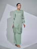 SIPO High Quality OEM ODM Muslim Embroidery Lace Sleeve Malaysia Baju Kurung Modern for Women 