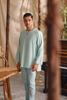 SIPO Wholesale Malaysia Men's Kurta with Modern Keyhole Neckline