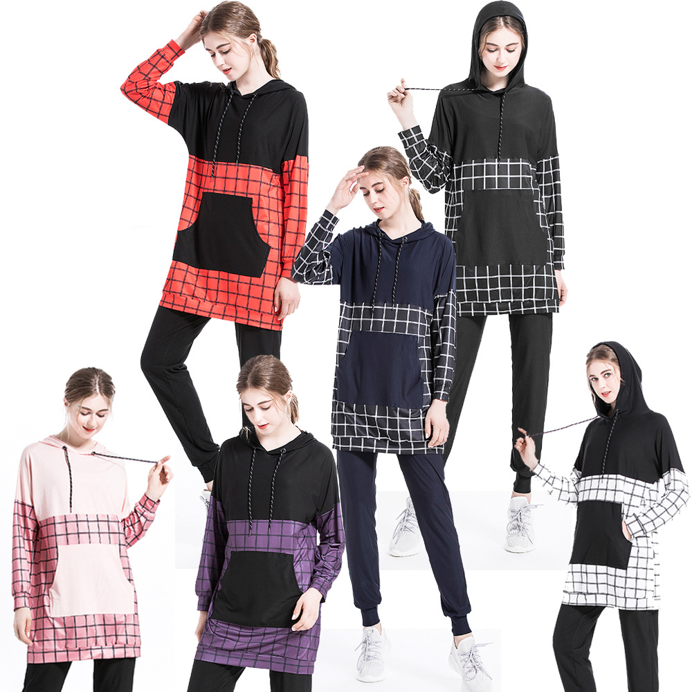 Fashion Design Muslim Casual Moroccan Style Turkey Sportswear Women Free Shipping Sport Abaya Islamic Clothing