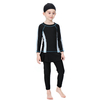 FREE SHIPPING Kids Split Swimsuit Floral Sleeve Three-Piece Islamic Muslim Swimsuit Swimwear