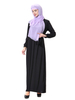 Wholesale V-Neck High Elastic Long Sleeve Muslim Islamic Abaya Ladies Dresses Women Clothing