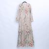 Two Pieces Islamic Clothing Maxi Dress Muslim Ladies Women Dresses With Lining