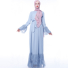 Latest 1piece Abaya Long Sleeve Islamic Clothing Maxi Dress Muslim Ladies Women Dresses