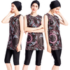 SIPO Muslim Two Pieces FREE SHIPPING Modest Swimsuit Lady Long Sleeves Pants Skirts Swimwear For Swimming Islamic Clothing
