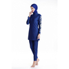 SIPO Digital Printed Slim Swimsuit Three-piece High Elasticity Muslim Plus Size Beach Suit