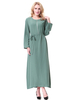 Muslim Arab Middle East Dubai Modest Women Saudi Malaysia Ladies Robe Long Skirt Dress