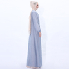New Fashion Bright Silk Cloak with Modest Islamic Muslim Cardigan Summer Kimono