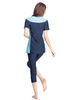 Muslim Hui Swimwear Conservative Split Swimsuit Two-piece Comfortable Women's Clothing