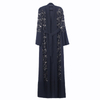 Diamond Sequins Tassel Turkish Muslim Abaya Cardigan Modest Fashion Kimono