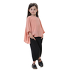 Wholesale New Design Islamic Clothing Set Muslims Kids Harlan Pants Shirt For Girls