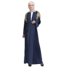 Wholesale Fashion Velvet Abaya Muslim Embroidery Cardigan Islamic Clothing Evening Dresses