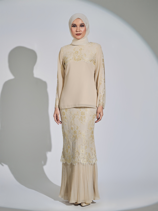 SIPO New Fashion Modern Baju Kurung 2024 Malaysia Baju Islamic Cloth Premium Chiffon with Italian Crepe Muslim Women Dress 