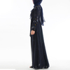 Chiffon Arabic Casual Robe Printed Loose Islamic Modest Muslim Women Maxi Dresses Abaya