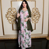  Islamic Clothing Modest Muslim Dress Women Maxi Print Vêtements Embroidery Cotton Borka Dubai Latest Designs Kimono Abaya