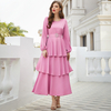 New Design Princess Dress New Arabic Modest Fashion Islamic Dress Robe Muslim Maxi Dresses Abaya