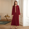 New Design Hooded Arabic Modest Fashion Islamic Dress Robe Muslim Maxi Dresses Abaya