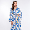  Embroidery Women Kebaya Maleisie Vetement Femme Dubai Robe Femme Musulman Turkish Islamic Clothing Vêtements Modest Borka Prayer Clothes Maxi Dress Open Abaya