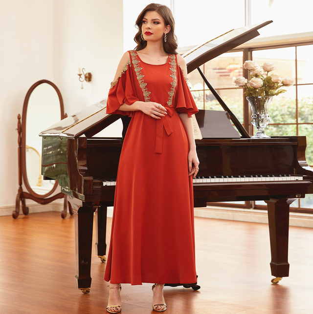 New Designs Luxury Modest Fashion Muslim Robe Loose Islamic Hooded Maxi Dresses Abaya