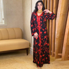  Dubai Vetement Femme Turkish Kimono Women Islamic Clothing Robe Femme Musulman Kebaya Maleisie Modest Maxi Dress Open Abaya