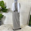 2022 Amazon AliExpress Hot Sale Fashion Simple Turkey Malaysia Pure Color Dress Set