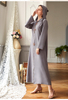 Middle East Dubai Chiffon Muslim Robe Modest Fashion Loose Islamic Maxi Dresses Abaya