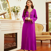 Long Sleeve Handmade Plus Size Robe Loose Islamic Party Modest Muslim Women Maxi Dresses Abaya