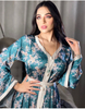  Dubai Modest Women Turkish Prayer Clothes Vetement Femme Robe Femme Musulman Kebaya Maleisie Kimono Islamic Clothing Maxi Dress Open Abaya