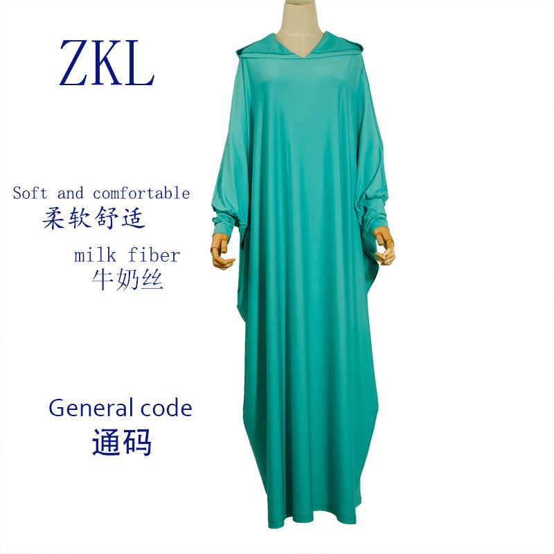  Muslim Caftan 2022 Dubai Kaftan Jilbab Burka Dubai Jalabiya Islamic Clothing Turkish Thobe Prayer Women Maxi Dress Abaya