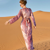 Best Selling Middle East Islamic Muslim Dubai Modest Fashion Temperament Robe Maxi Dresses Loose Abaya