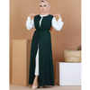  Thobe Muslim Islamic Clothing Bat Sleeve Kaftan Caftan Jalabiya Dubai Turkish Burka Kimono Modest 2022 Abaya Arab Morocco Prayer Women Maxi Dress Abaya