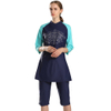 Wholesale Muslim Islamic Swimsuits Women's Modest Full Cover Beach Swimwear Burkini