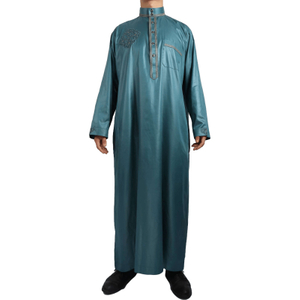 Wholesale Casual 2022 Design Muslim Loose New Arabic Men's Islamic Robe Thobe