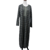 Muslim Style French Velvet Long Dress Fashion Casual Ladies Long Dress Arab Women's Clothing