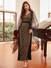 New Design Modest Lady Skirt Retro Dubai Maxi Dresses Muslim Islamic Dubai Women's Abaya