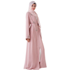 Open Cardigan Robe Modest Muslimah Lady Skirt Dubai Maxi Dresses Islamic Women's Abaya