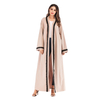 Amazon Hot Models Middle East Muslim Beaded Cardigan Robe Women Arab Hui Long Dress