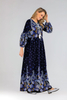 European And American Fashion Plus Size Women's Stitching Dress