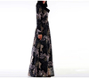 Best Selling Islamic Loose Islamic Muslim Maxi Dresses Modest Fashion Dubai Embroidery Abaya