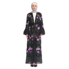 Dubai Maxi Dresses Couture Modest Fashion Islamic Muslim Open Abaya