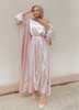 Fashion 2022 Eid Islamic Dress Modern Arabic Style Modest Fashion Cheap Muslim Maxi Dresses Abaya
