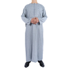 Arabic Men's Wholesale Casual Robe Stand Collar Muslim Islamic Thobe
