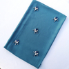 New Rhinestone Flower Chiffon Gauze Scarf Solid Color Temperament Female Long Scarf in Stock Cross-border