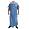 Loose New Arabic Casual Wholesale Design 2022 Men's Muslim Islamic Robe Thobe