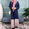  Dubai Jalabiya Modest Turkish Islamic Clothing Burka Arab Thobe Abaya Kaftan Caftan Kimono 2022 Muslim Bat Sleeve Morocco Prayer Women Maxi Dress Open Abaya