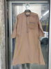 Arabic Muslim Boy New Kids Islamic Wholesale Design Casual Men's Robe Thobe
