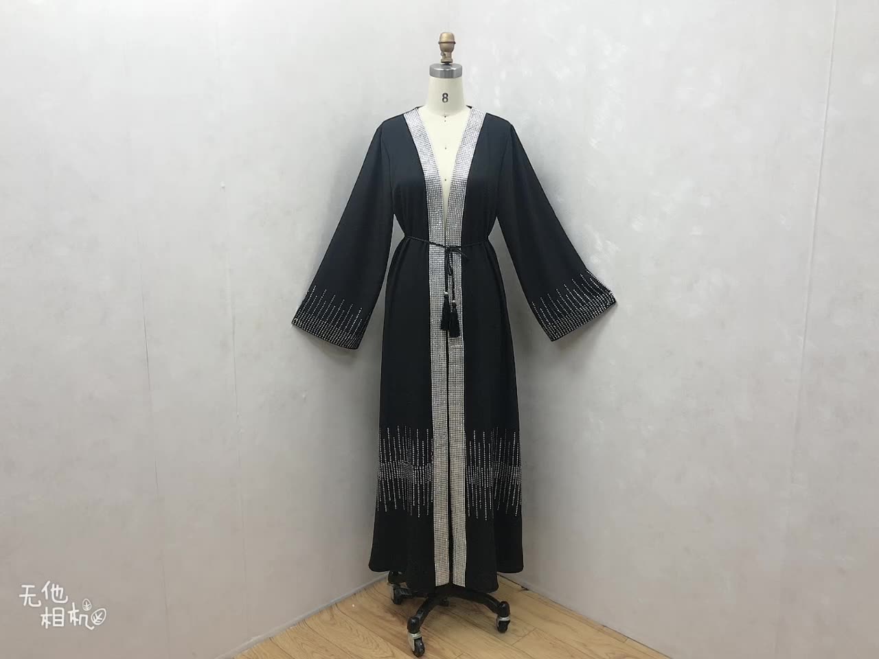  Open Abaya Abaya Morocco Arab Thobe Caftan Muslim Modest Kaftan Kimono Dubai Islamic Clothing Burka Jalabiya Bat Sleeve Turkish 2022 Prayer Women Maxi Dress Open Abaya