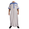 New 2022 Loose Wholesale Arabic Fashion Design Casual Men's Muslim Islamic Robe Thobe