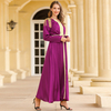 Muslimah Open Cardigan Robe Modest Lady Skirt Dubai Maxi Dresses Islamic Women's Abaya